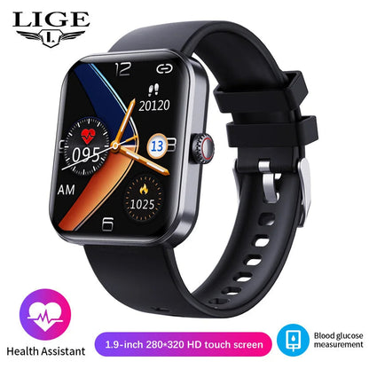 2024 New Blood Glucose Sugar Smart Watch  - 24 Hour Heart Rate Fitness Tracker