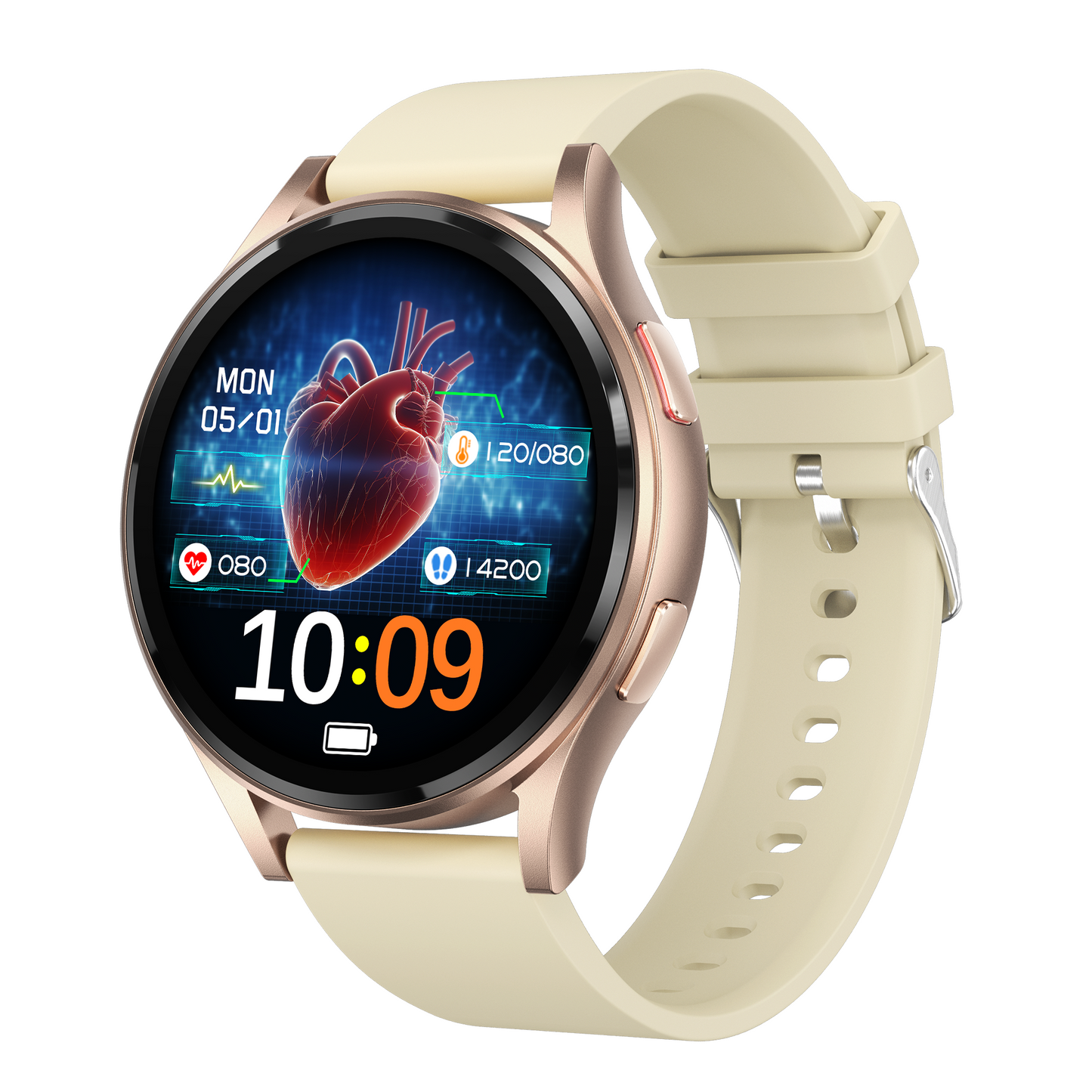 ZWA3 AMOLED HD Screen Health Smart Watch Body Composition ECG Blood Pressure