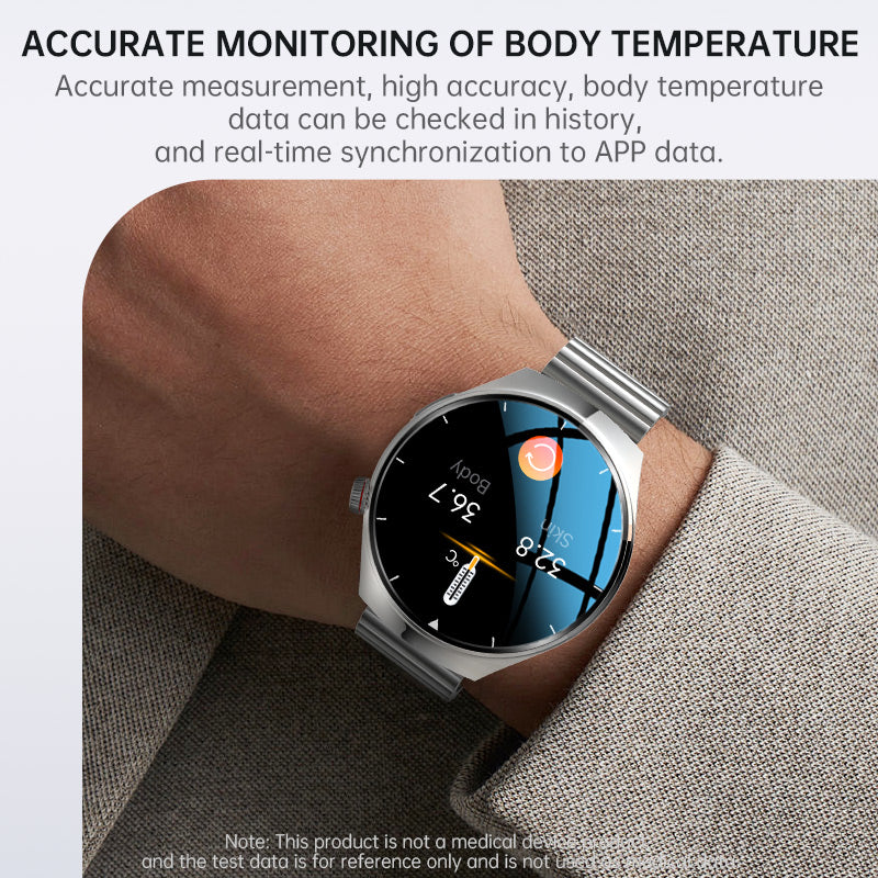 ZenWatch ZW88 Newly Upgraded Smart Watch ECG Blood Glucose Blood Components Sleep Heart Rate Blood Pressure