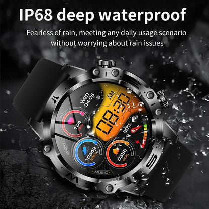 AI Medical Diagnosis Smart Watch 2024 New Blood Lipids Uric Acid Blood Glucose Watch - ECG+PPG Fitness Tracker